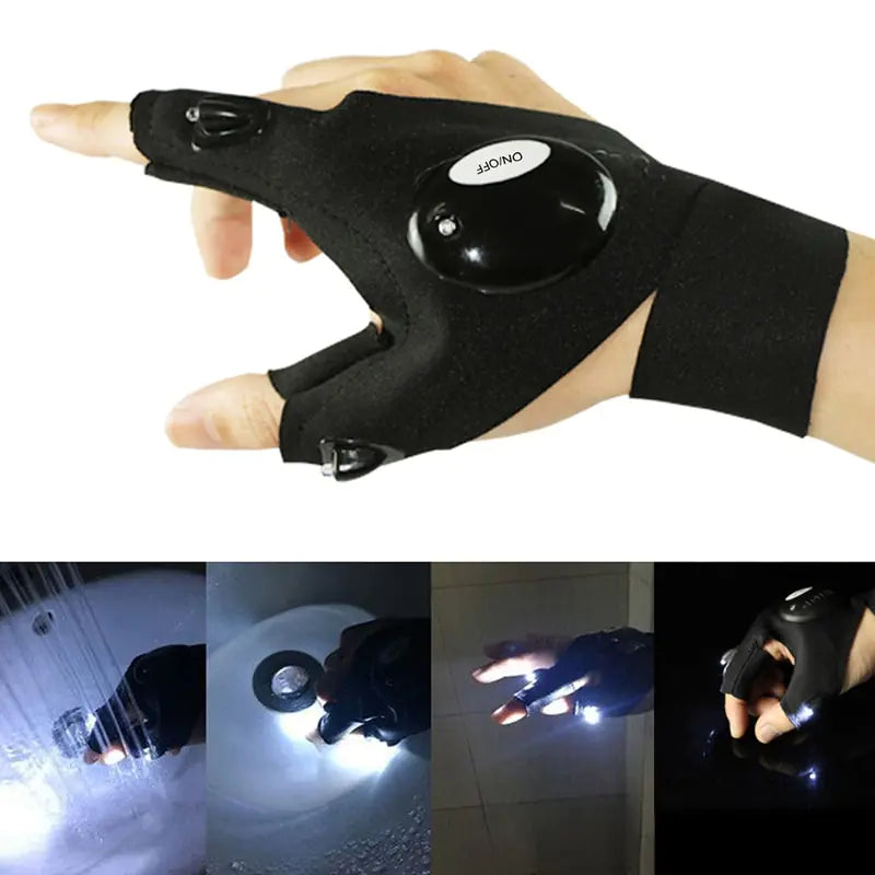 Modernmerchshop™ HandyLight LED Repair Gloves