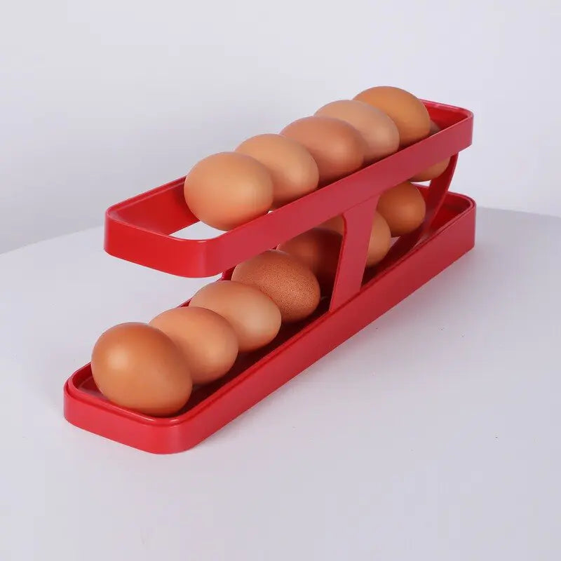 Modernmerchshop™ Automatic Scrolling Egg Rack Holder