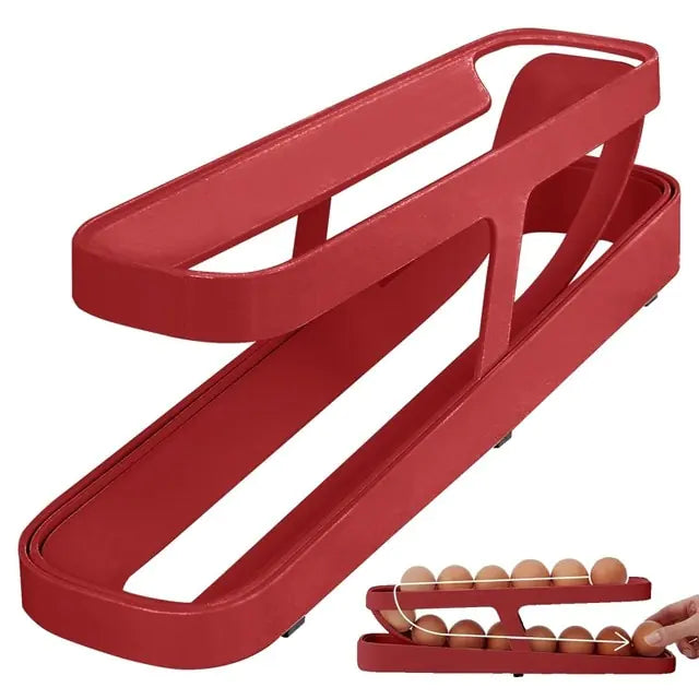 Modernmerchshop™ Automatic Scrolling Egg Rack Holder