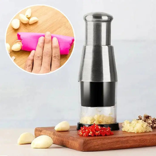 Modernmerchshop™ Hand Press Garlic Chopper